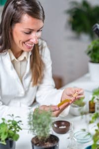 Homeopathy lab.